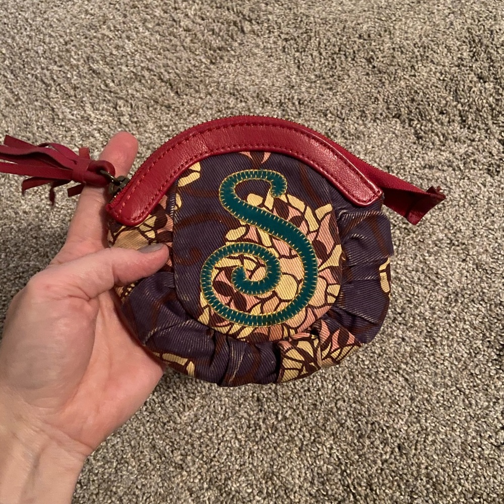 Anthropologie pouch/change purse